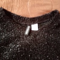 Черна блуза H&M, снимка 2 - Блузи с дълъг ръкав и пуловери - 40610821