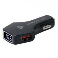 Акумулатор Тестер Волтметър с 2бр. USB Зарядно за Запалка 12V и 24V, снимка 4 - Аксесоари и консумативи - 32929364