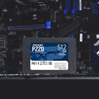512GB SSD Patriot P210 Нови с гаранция, снимка 2 - Твърди дискове - 39281343