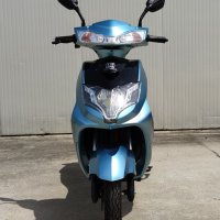 Електрически скутер модел EM006 в светло син цвят, снимка 8 - Мотоциклети и мототехника - 43151664