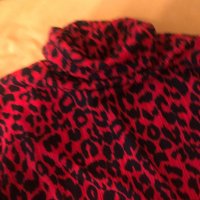 Zara Дамска рокля поло - червен леопард, снимка 3 - Рокли - 37529600