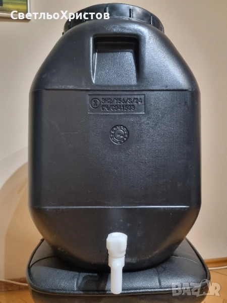 Бидони 60л. Двоен капак., снимка 1