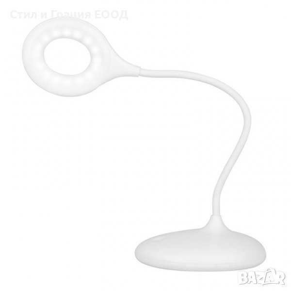 	Лампа LED Ring Shake - настолна - бяла - променлив цвят на светлината, снимка 1