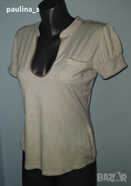 Кокетна еластична блуза "Мехх"® с буфон ръкавчета, снимка 1