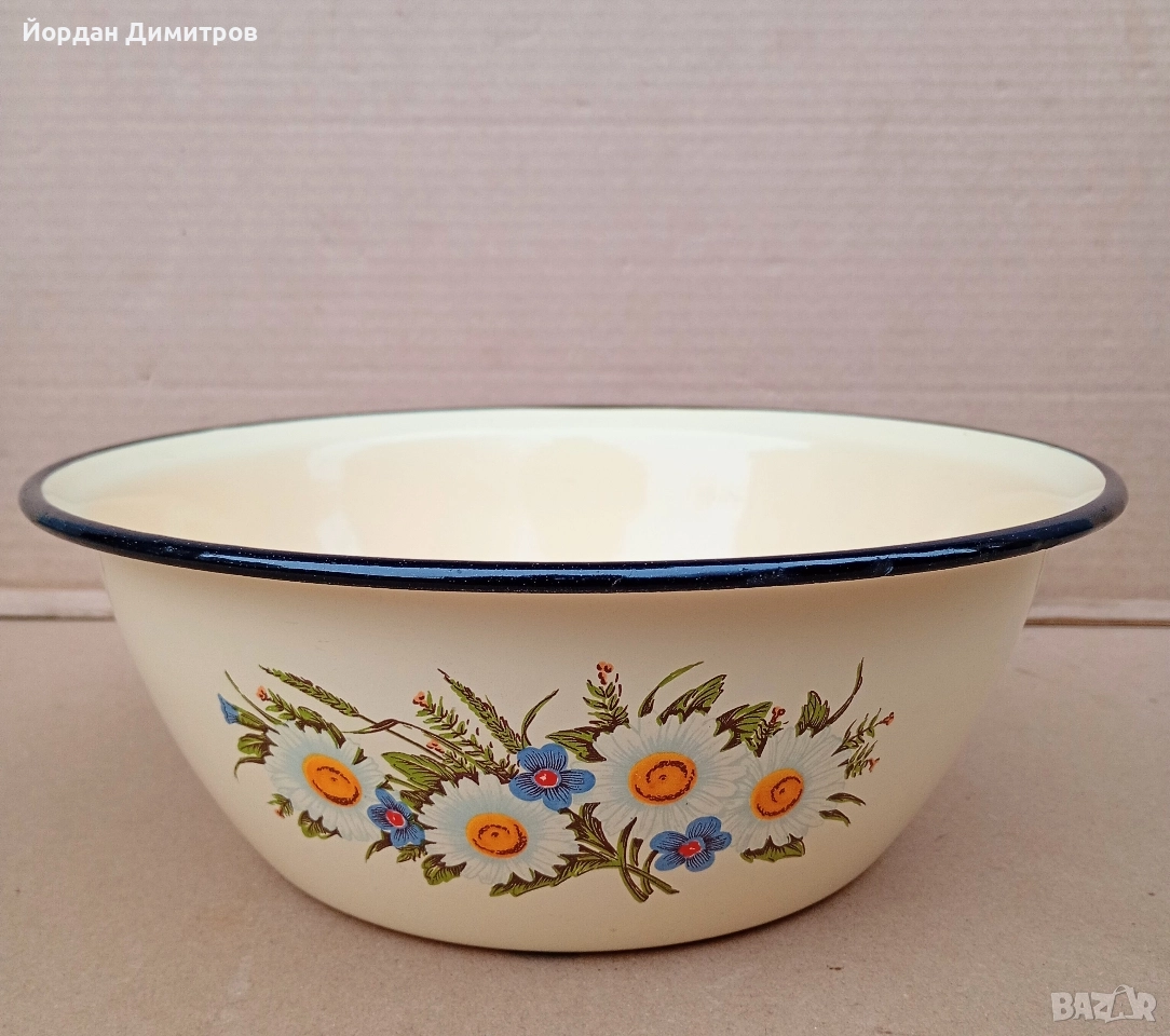 емайлирана купа, снимка 1