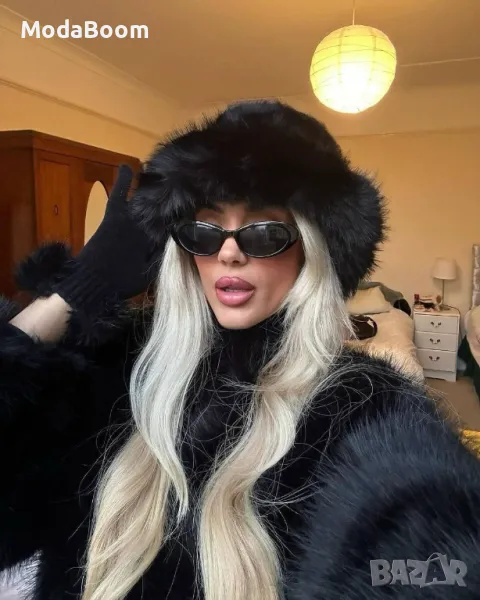 Стилни дамски зимни шапки , снимка 1