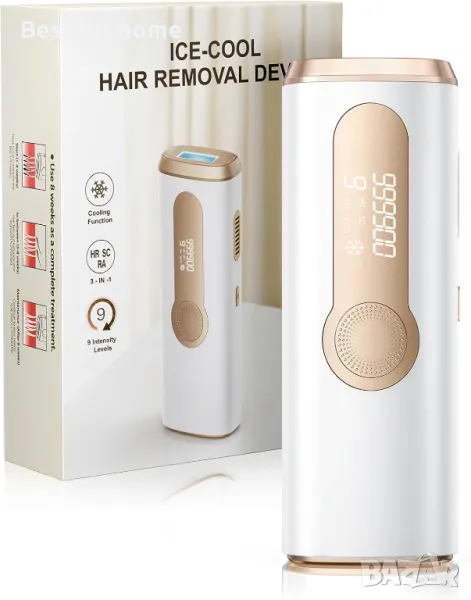 Лазерен Фотоепилатор Haarlosy IPL Ice cool, снимка 1