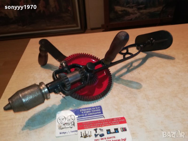 РЕТРО ДРЕЛКА ОТ ШВЕЦИЯ 3011210924, снимка 1