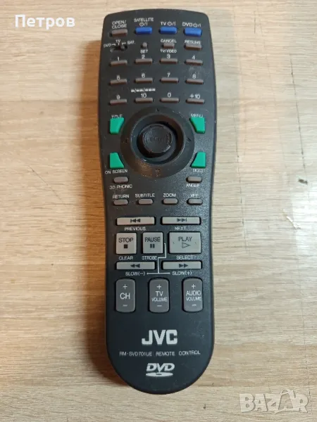 Дистанционно"JVC" RM-SVD701UE (DVD), снимка 1