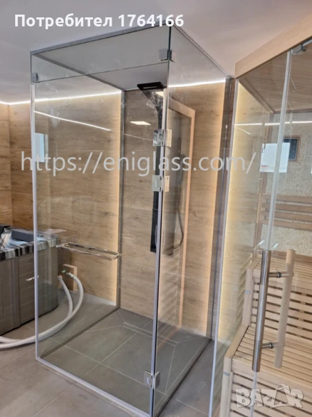 Душ кабини паравани стъклени прегради, снимка 1
