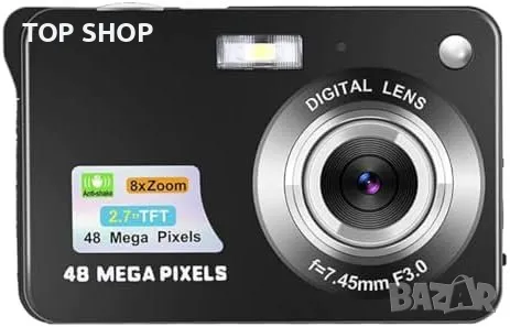 Нова 48MP 4K NBD-KPJ Цифрова Камера - Идеална за YouTube и Влогове, снимка 1