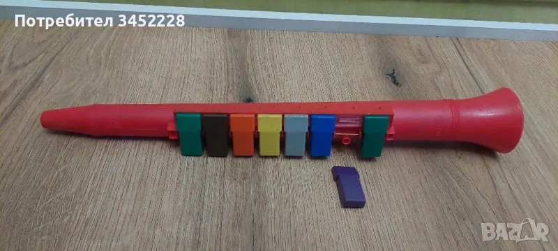 играчка ретро един клавиш е паднал, снимка 1