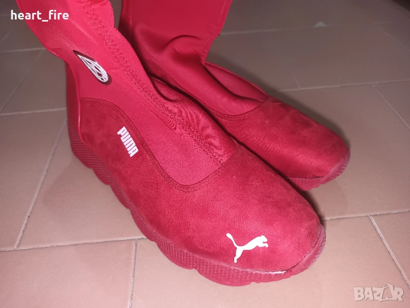 Ботуши LiLLYA имитация на Puma, снимка 1