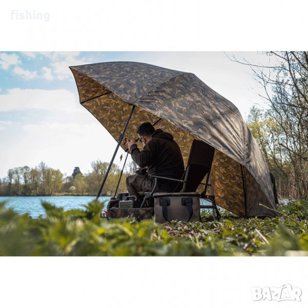 Чадър Fox 60" Fox Camo brolly, снимка 1