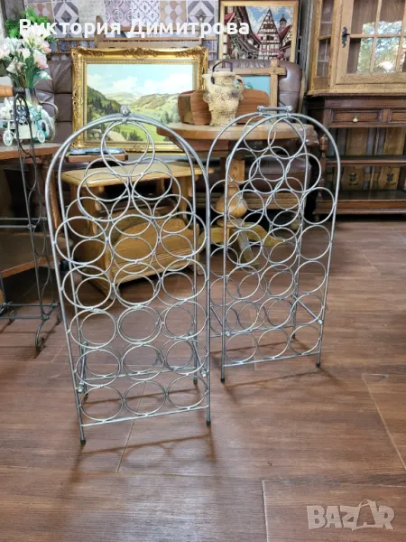 Свободностяща поставка за вино, снимка 1