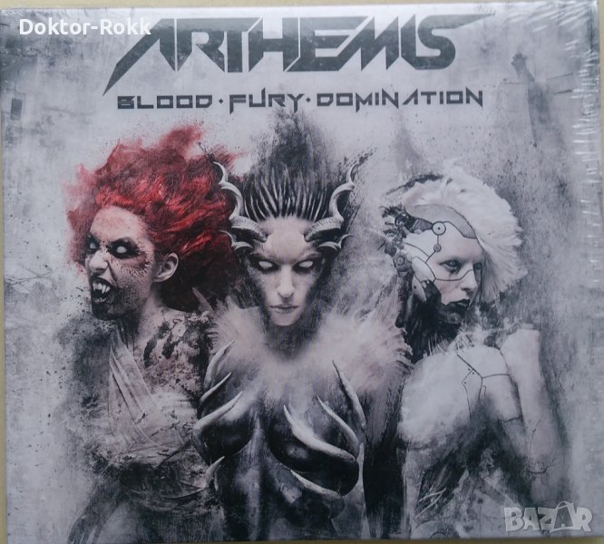 Arthemis – Blood Fury Domination (2017, CD), снимка 1