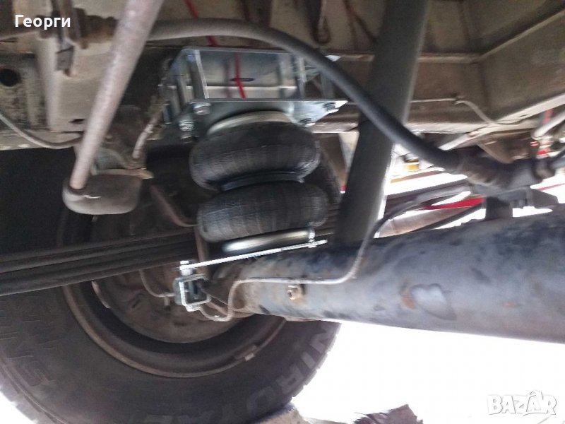 Продавам въздушни възг лавници за кемпер,бус-пълен кит за FIAT Ducato , снимка 1