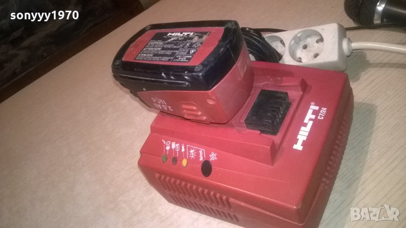 hilti charger & hilti battery-внос холандия, снимка 1