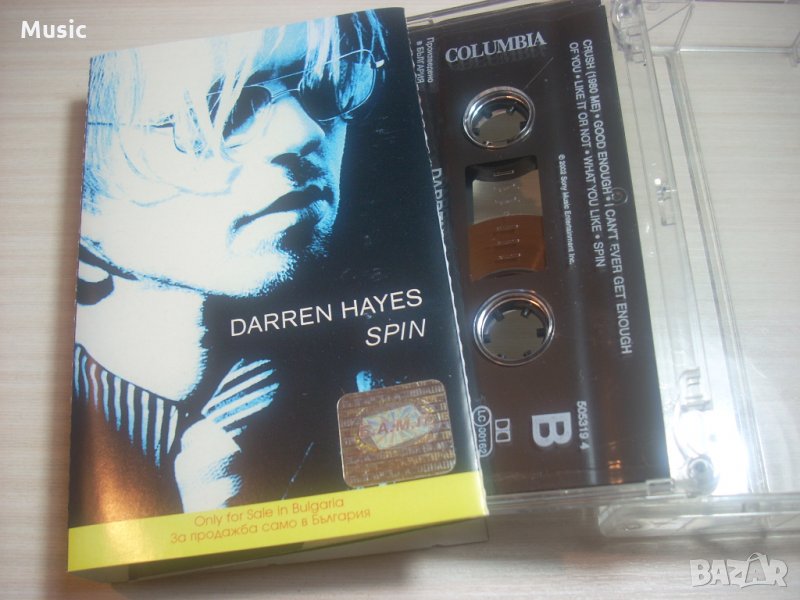 ✅Darren Hayes - Spin - оригинална касета, снимка 1