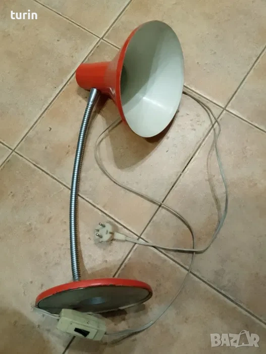 Настолна лампа метална, снимка 1