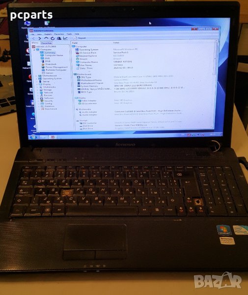 Лаптоп Lenovo G560 на части, снимка 1