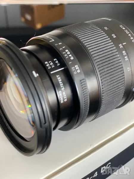 Обектив Sigma 17-70 2,8-4.0 C af dc Nikon бартер за лаптоп , снимка 1