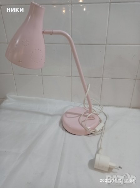 метална лампа розово 314, снимка 1