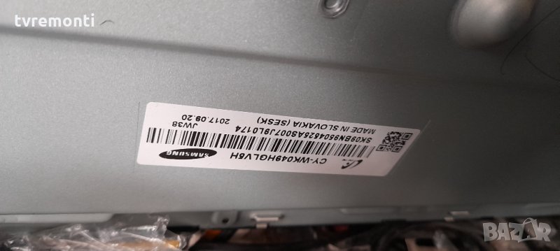 лед диоди от дисплей CY-WK049HGLV5H телевизор Samsung UE49MU6272, снимка 1