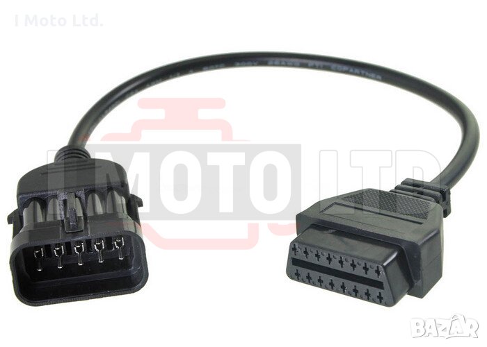 Кабел / Преходник за Opel 10 Pin / 10 пин за Delphi, Autocom, снимка 1