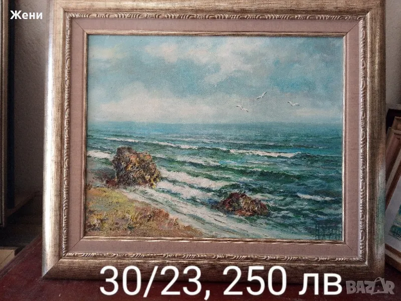 Маслена картина на Николай Ханзъров , снимка 1