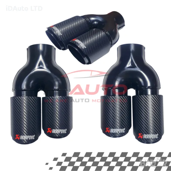 Накрайници Akrapovic ауспух, генерация, ауспуси, накрайник, акрапович, снимка 1