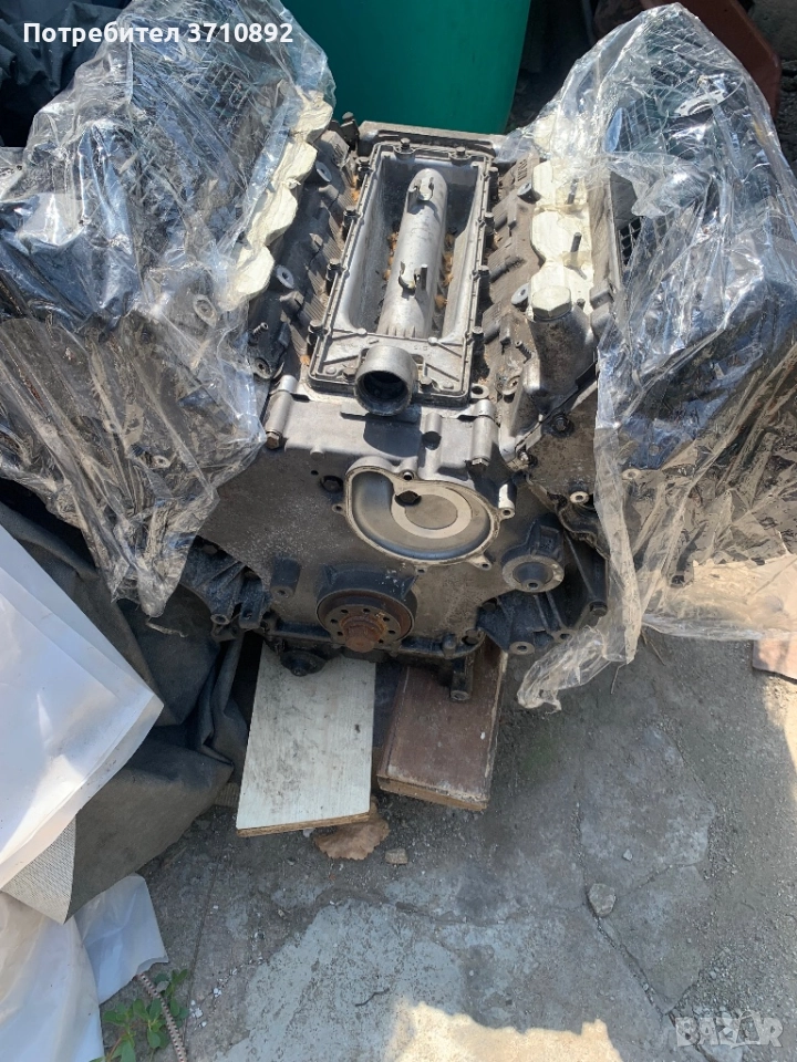 Двигател БМВ Х5 бензин 4.8 , снимка 1