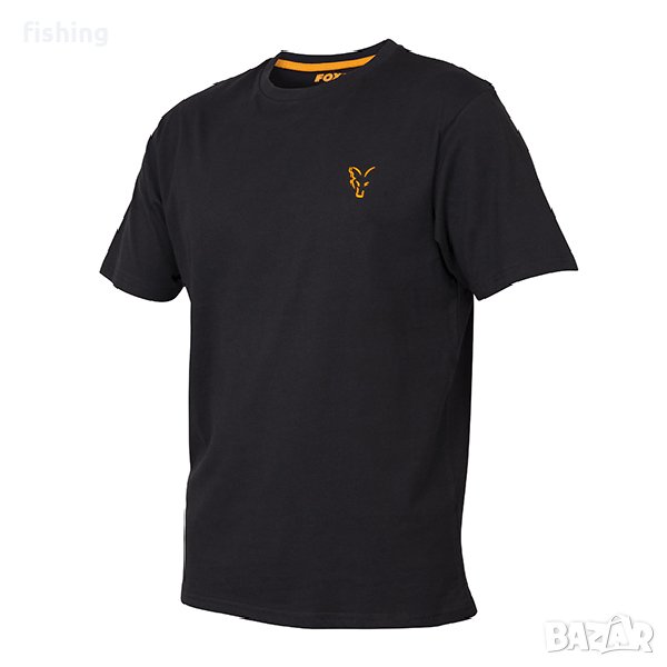 Тениска Fox Collection Black & Orange, снимка 1