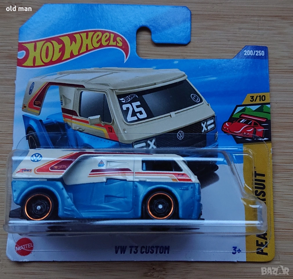 Hot Wheels VW T3 CUSTOM , снимка 1