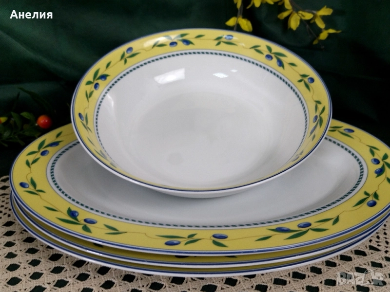 Плата с маслини и купа, снимка 1