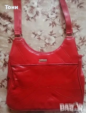 Нова Кожена Дамска Чанта , снимка 1