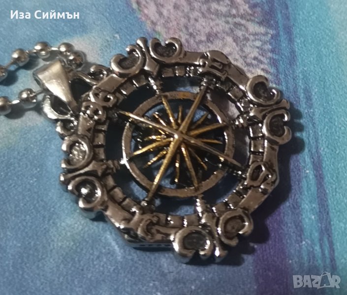 Викингски медальон, морски рул, снимка 1
