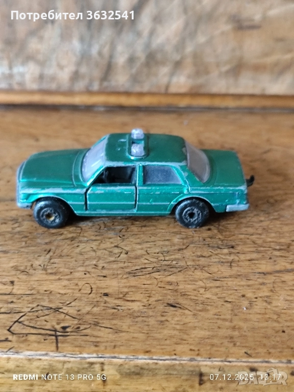 Продавам количка MATCHBOX mercedes 450 sel 1979 made in Bulgaria., снимка 1