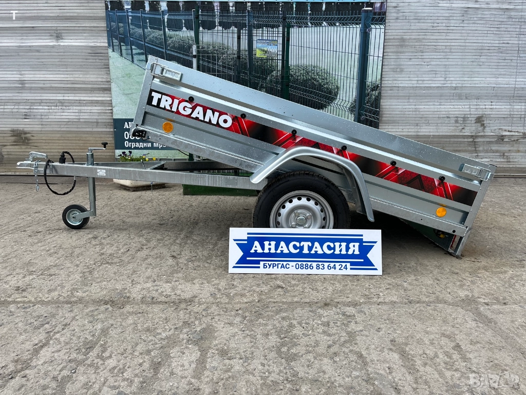 НОВО Туристическо, самосвално ремарке TRIGANO P205, снимка 1