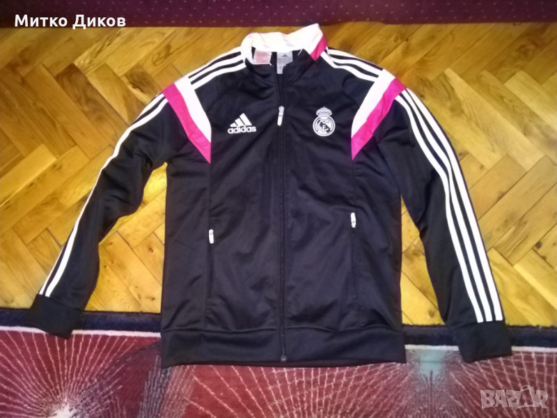 Реал Мадрид детско или женско горнище Адидас 2014г размер 164sm 13-14г, снимка 1