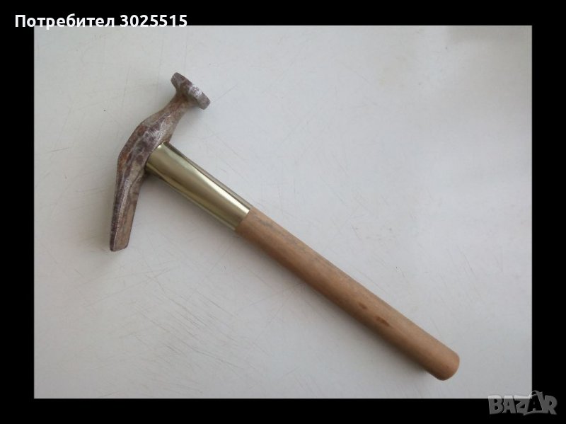 Занаятчийски чук, чукче с дървена дръжка , снимка 1