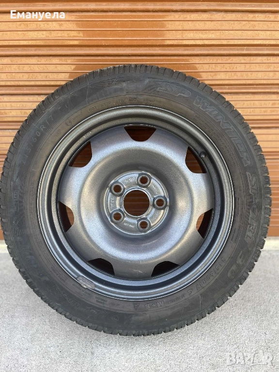 Гуми с джанти с прахова боя за vw транспортер т5, снимка 1