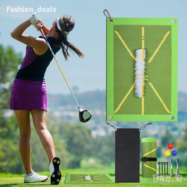 Нова Тренировъчна постелка за голф Пътека замах Упражнения Спорт, снимка 1