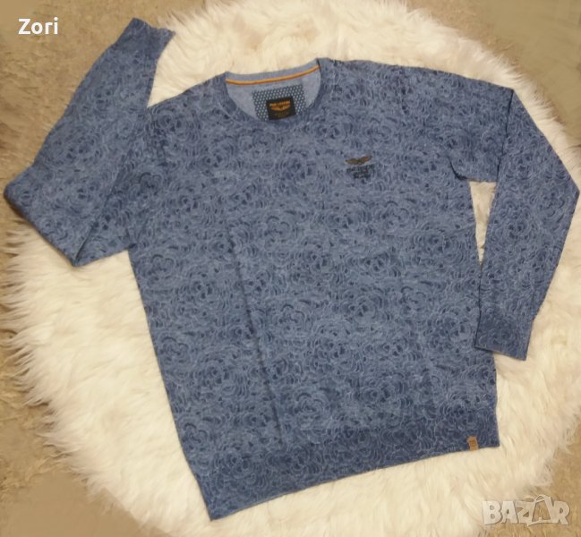 УНИКАЛНА Мъжка  блуза от изключително фино и много еластично плетиво  - 3ХЛ размер , снимка 1