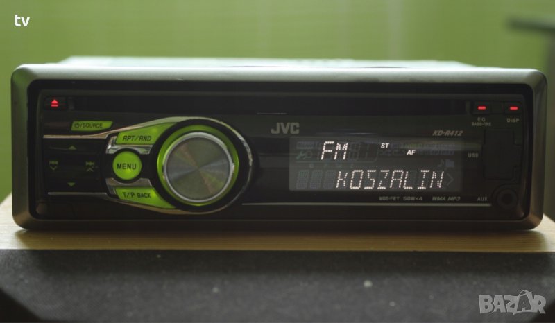 Авторадио Автокасетофон CD MP3 USB JVC KD-R412, снимка 1