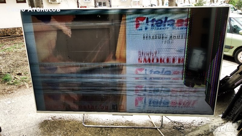 SONY KDL-55W807C със счупена матрица , 1-980-805-31 , 15STM6S-ABC02 , T550HVN08.4 , 1-458-854-11, снимка 1