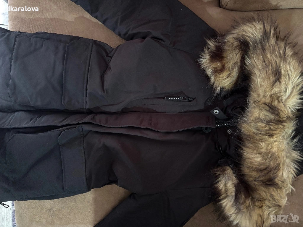 Дамско зимно яке с пух, снимка 1