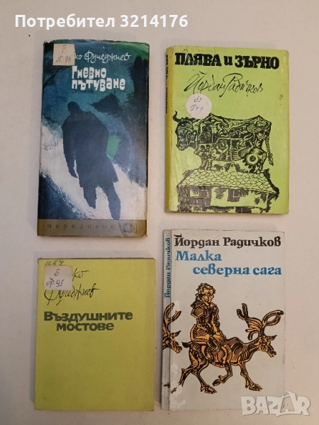 Въздушните мостове - Дико Фучеджиев, снимка 1