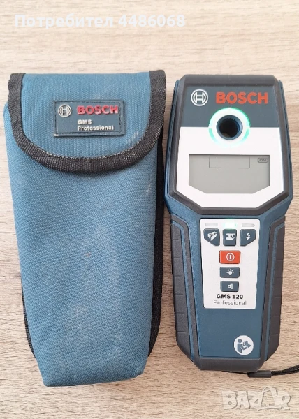 детектор за метал и кабели Bosch professional GMS 120, снимка 1