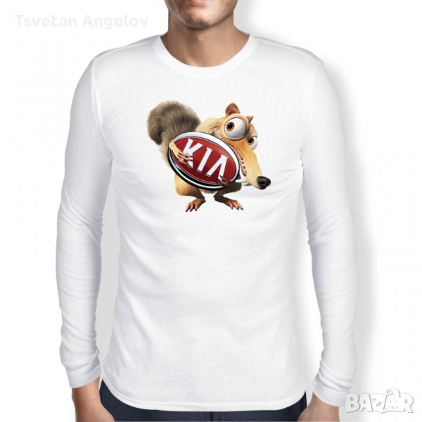 Мъжка тениска KIA SCRAT, снимка 1